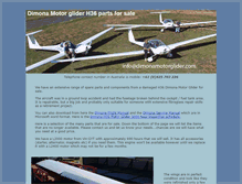 Tablet Screenshot of dimonamotorglider.com